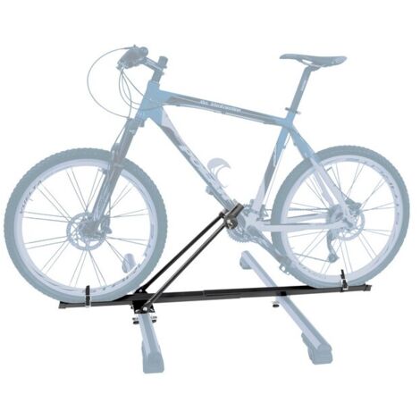 Porte-vélo de toit 1 vélo – PVT1MODA – Acier haute qualité – Système de fermeture avec clé – Charge maximale 150 kg par sangle – Polaire (1/2)