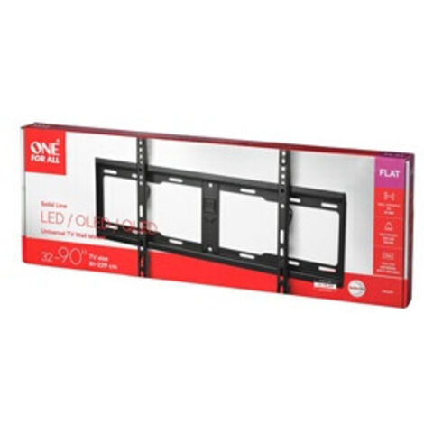 Support mural pour écran plat One For All Solide WM4619 Noir pour de 32 à 90 (1/5)