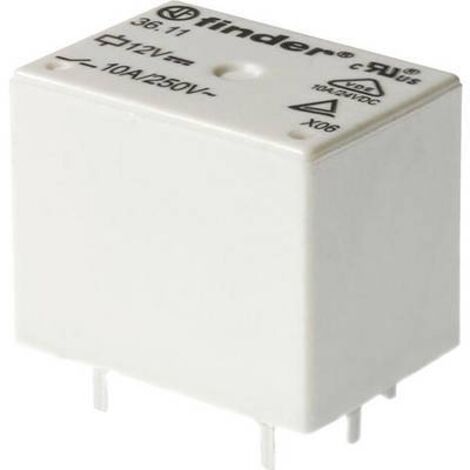 Finder 36.11.9.018.4011 Relais pour circuits imprimés 18 V/DC 10 A 1 inverseur (RT) 1 pc(s) Y525723 (1/2)
