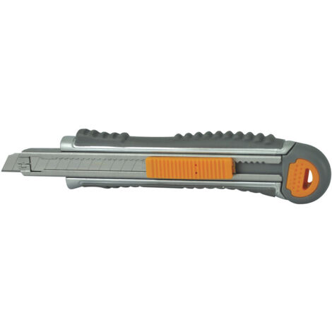 Couteau à lame rétractable de 9 mm. 4 lames PROF supplémentaires. (1/2)