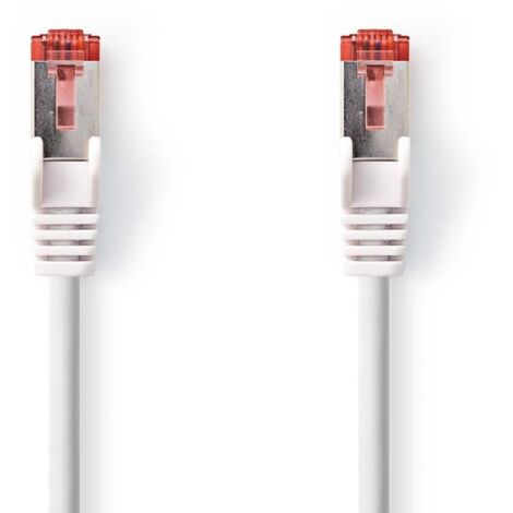 CCGB85221WT025 Câble réseau CAT6 , RJ45 Male , RJ45 Male , S/FTP , 0.25 m , Intérieur , Rond , LSZH , Blanc , Boîte (1/2)
