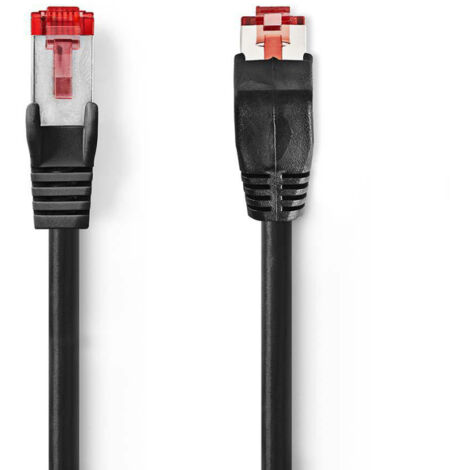 CCGP85227BK20 Câble Réseau Cat 6 SF/UTP RJ45 Mâle - RJ45 Mâle 2,0 m Noir (1/5)