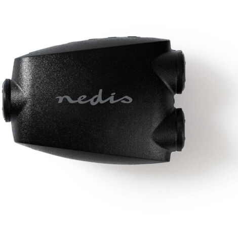 Toslink adapter toslink femelle 2x toslink femelle splitter abs noir 1 pc blister (1/5)