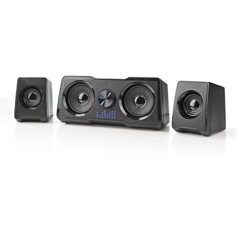 Haut parleurs de jeu canaux de haut parleurs 22 alimentation usb 35 mm male 48 w led controle du volume (1/5)