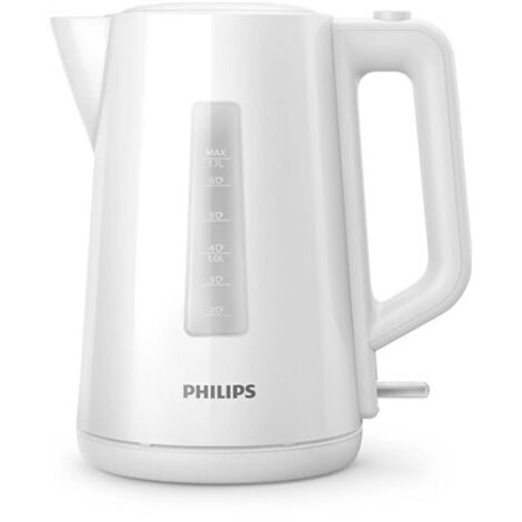 PHILIPS 3000 SERIES BOUILLOIRE EN PLASTIQUE, 1,7 L, COUVERCLE À RESSORT, VOYANT (HD9318/00) (1/5)