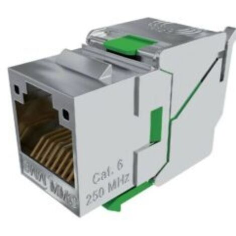 Connecteur RJ45 Cat6 blindé 360° sans outil - Gamme BC - BC6FSTL8 - CAE (1/4)