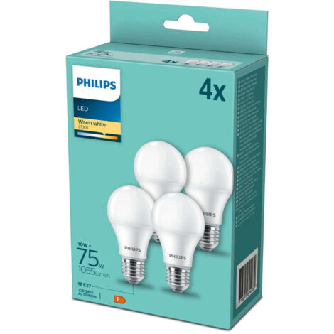 PHILIPS LOT DE 3 AMPOULES GOUTTE 75 W PHILIPS BY SIGNIFY 8718699694982 (1/5)