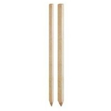 Outifrance – Piquet en bois non traité 30x30mm – Longueur 1m – Résistance accrue pour espaces extérieurs – Idéal pour clôtures et supports (1/3)