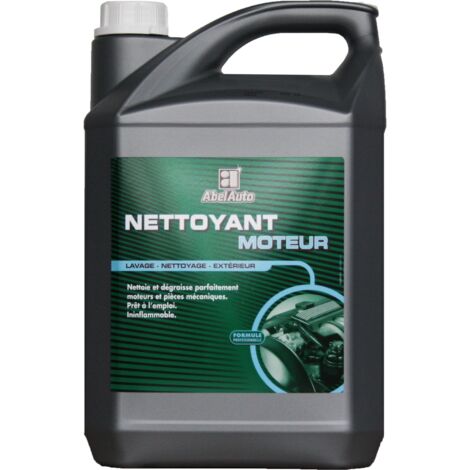 Nettoyant moteur 5 litres 42402 – Formule haute performance pour dégraissage pièces mécaniques – Respecte organes électroniques – Abel (1/2)