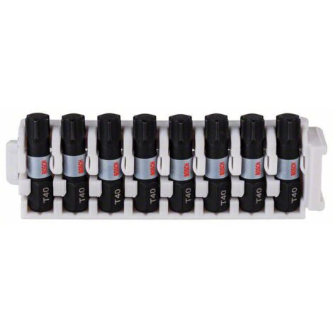 Pointe anti-impact 8 pièces 8xT40 BOSCH 2608522383