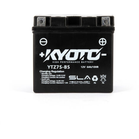 Batterie GTZ7S-BS SLA-AGM - Sans Entretien - Prête à l'Emploi - Equivalente YTZ7S-BS