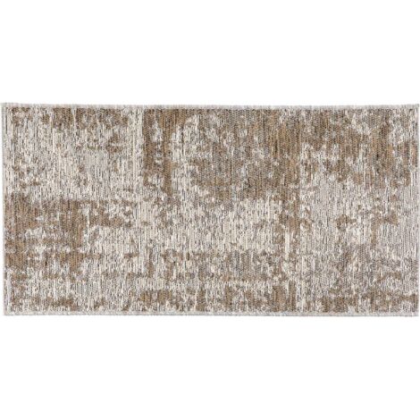 Tapis extérieur en polypropylène Catania naturel 110 x 60 cm (1/4)