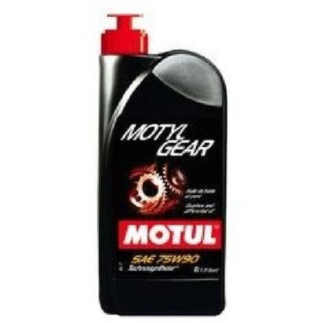 Huile pour boîte de vitesses SAE 75W90 – 1 litre – Performance optimale pour transmissions manuelles – Protection contre l'usure – Motul