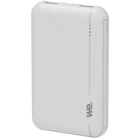 Batterie de secours 2 USB-A - 5000mAh / Blanc (1/4)