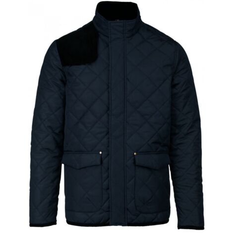 Veste Equitation Kariban matelassée homme Marine / Noir 3XL