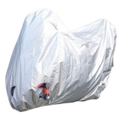 Mottez – Housse de protection pour scooter étanche – Polyester 170 deniers – Dimensions 188x102x115 cm – Œillets pour cadenas – A071P (1/10)