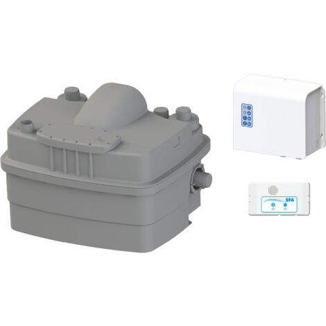 SFA – Station de relevage broyeur Sanicubic 2 Classic – Évacuation eaux usées claires et noires – Débit 12 m³/h – Indice de protection IP68