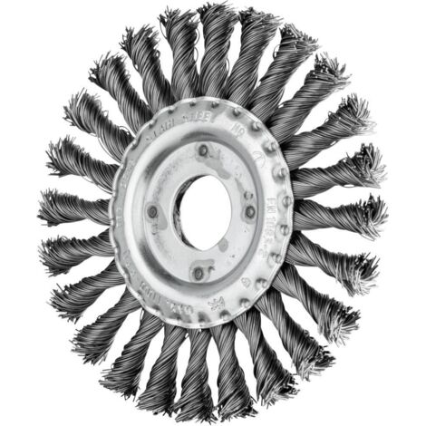Brosse circulaire RBG D.125mm épaisseur de fil 0,5mm STA 0,5mm 12500min-¹ 1 pc. (1/5)