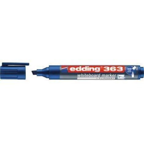 edding Whiteboardmarker 363 4-363003 1-5mm Keilspitze blau (1/2)