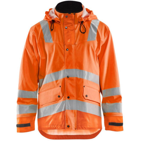 Veste de pluie haute visibilité niveau 3 4327 - Orange fluo XXXL (1/2)
