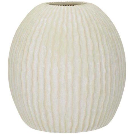 Vase en magnésie Icicle 36.5 x 38 cm (1/4)
