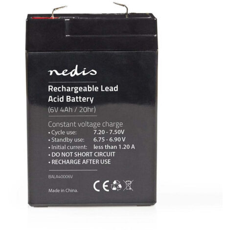 Batterie plomb acide rechargeable plomb acide rechargeable 6 v 4000 mah (1/5)