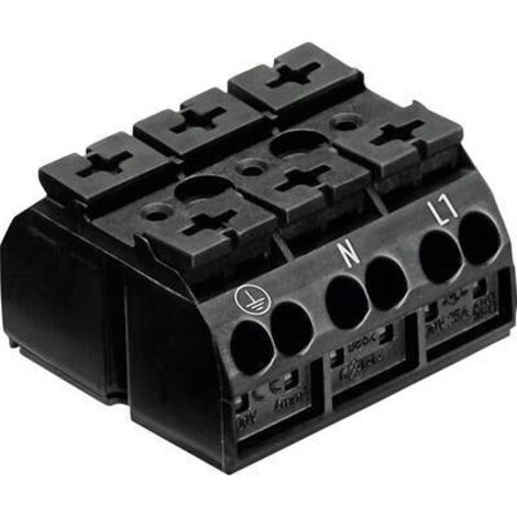 Borne d'appareils WAGO 862-1503 Nombre de pôles: 3 1 pc(s) S55216 (1/2)