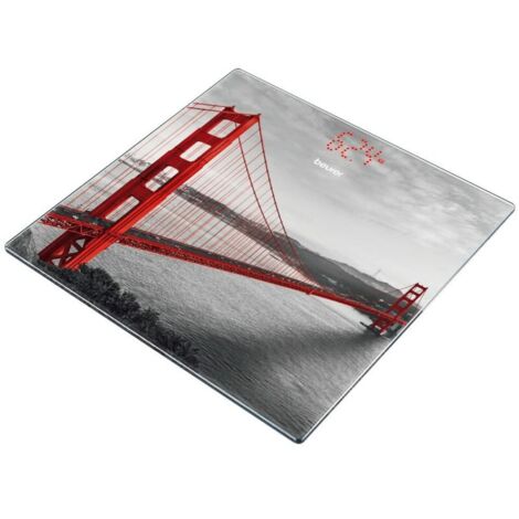 Pèse-personne beurer gs-215 san francisco/jusqu'à 180kg (1/3)