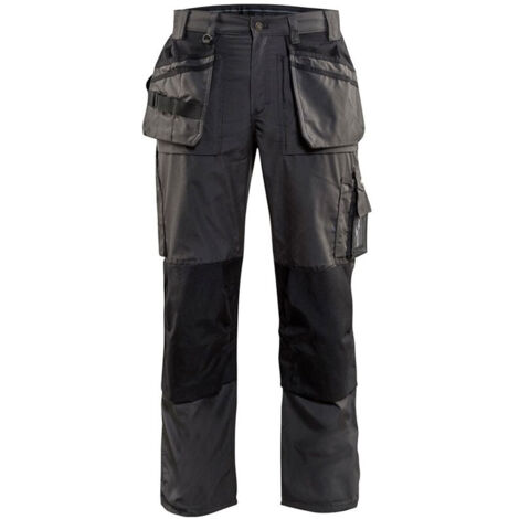 Pantalon de travail été artisan 1525 - Gris Foncé/Noir XL - FR(50) - SE(C56) - Standards (1/5)