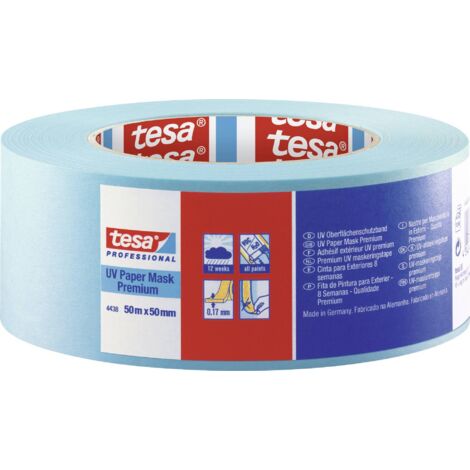 tesa PREMIUM 04438-00064-00 Bande de masquage tesakrepp® bleu (L x l) 50 m x 50 mm 1 pc(s) Y104802 (1/4)
