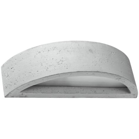 Applique Atena béton, verre 1xE27 Sollux (1/5)