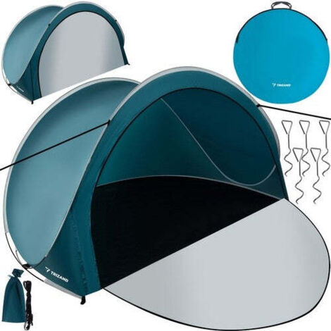SWANEW Tente de plage Mousseline de plage UV 50 Tente de plage SWANEW Tente de plage Mousseline de plage UV 50 Tente de plage