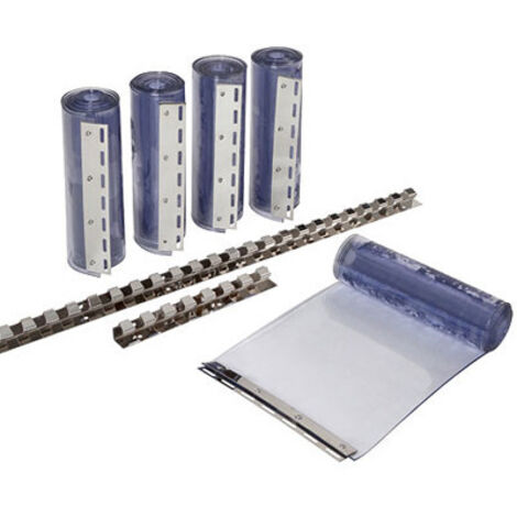 Rideau à bandes PVC, kit complet (1/6)