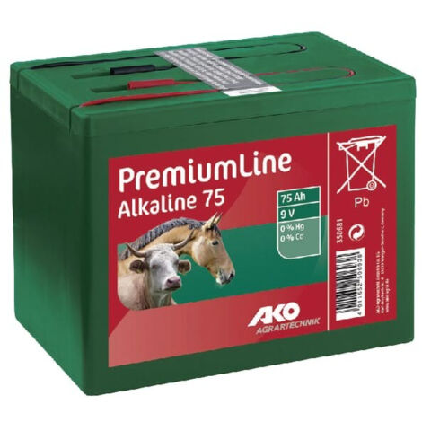 Ako Premium Line Pile alcaline pour le berger lectrique 75 AH 9V