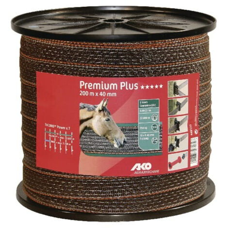 Ruban Premium Plus Orange/brun 40 Mm 10 Conducteurs, Bobine 200 M (1/3)