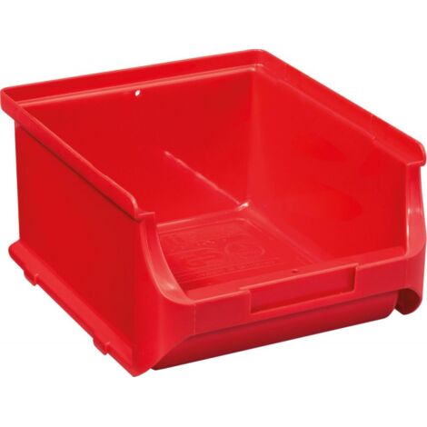 Boîte de stockage professionnelle-Plus L160xB137xH82mm PP rouge