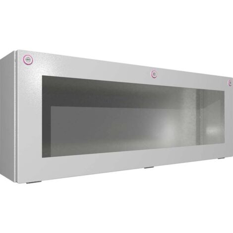 Rittal KX 1613.000 Coffret d'installation, Boîtier mural 800 x 300 x 155 Tôle d'acier gris clair (RAL 7035) 1 pc(s) (1/2)