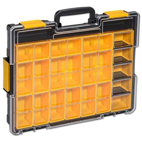 ALLIT EUROPLUS PRO K44/19 454222 BOÎTE PROFESSIONNELLE POUR PETITES PIÈCES AVEC COUVERCLE TRANSPARENT (1/7)