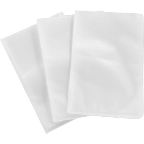 Sacs sous vide 20x30 cm – Lot de 50 sacs – Résistance jusqu'à 95 °C – Compatible avec appareils Leifheit – 3239