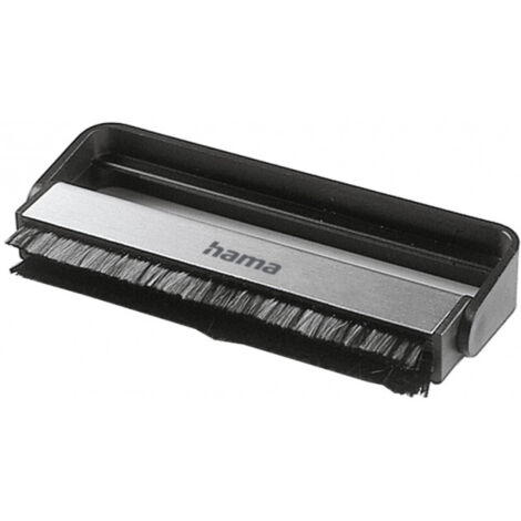 00181422 Hama Brosse en fibre de carbone - Brosse en fibre de carbone pour le nettoyage des 33 tours (1/3)
