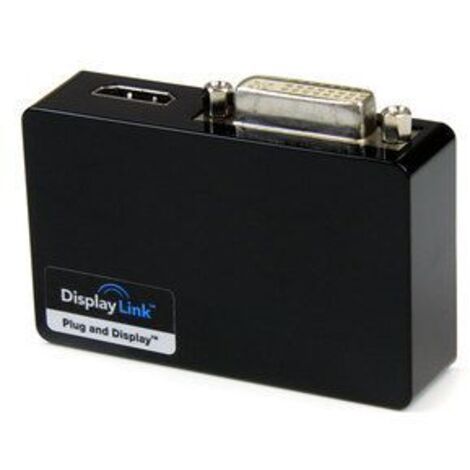 StarTech.com USB32HDDVII - Adaptateur vidéo externe USB 3.0 pour deux moniteurs (HDMI, DVI ou VGA) (1/5)