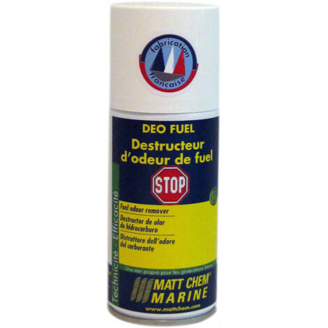 Aerosol destructeur d'odeur de fuel DEO-FUEL - MATT CHEM - 150 ml