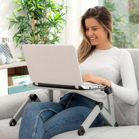 innovagoods Omnible Iceberg Table pliante argent (1/5)