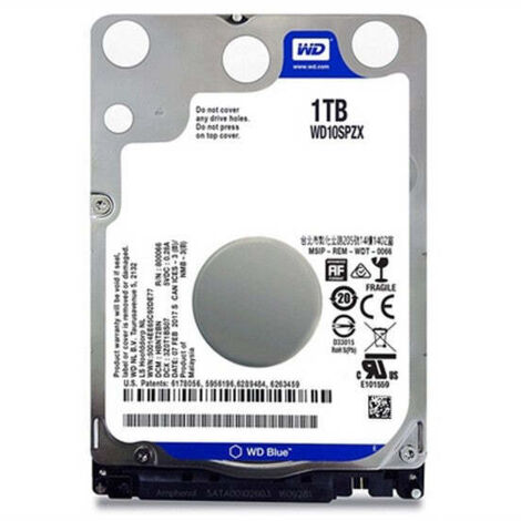 Disque dur WD BLUE 1 To WD10SPZX SATA III 8 Mo (1/2)