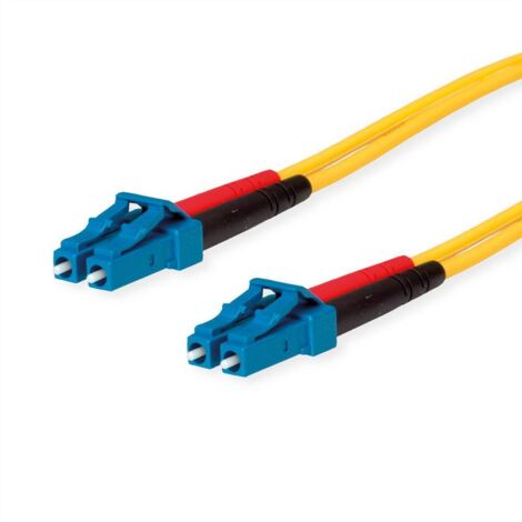 Telegärtner 100011282 fibre optique FO Câble de raccordement 1.00 m jaune [1x LC mâle - 1x LC mâle] 9/125 µ Singlemode OS2 S159531 (1/3)