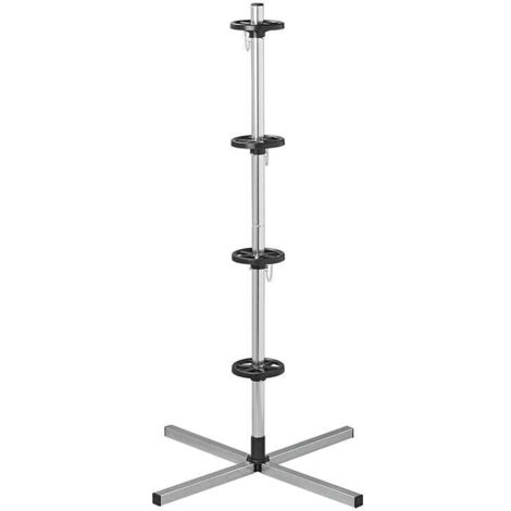 Support a pneus aluminium xl pour 4 pneus (1/5)