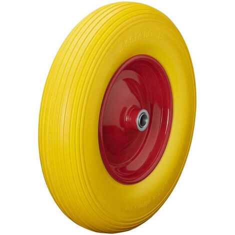 Pneu pu avec jante metal 16 400 8 (1/5)