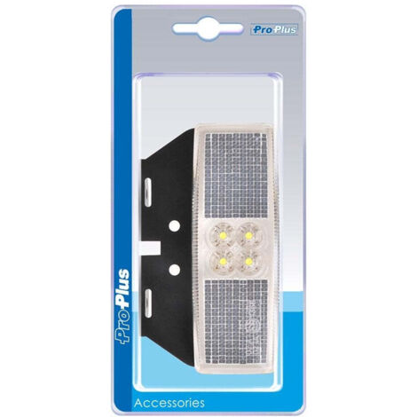 Feu de position avant 1224v blanc 110x40mm led avec support sous blister (1/4)