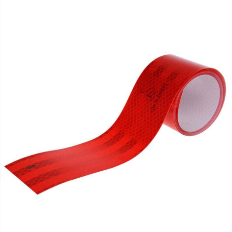 Bande reflechissante 3m rouge 55mm2m (1/5)