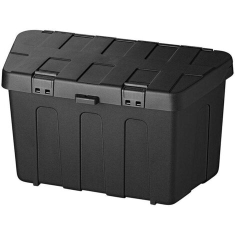 Coffre de rangement timon plastique 320 x 630 x h355mm excl pret a monter (1/5)